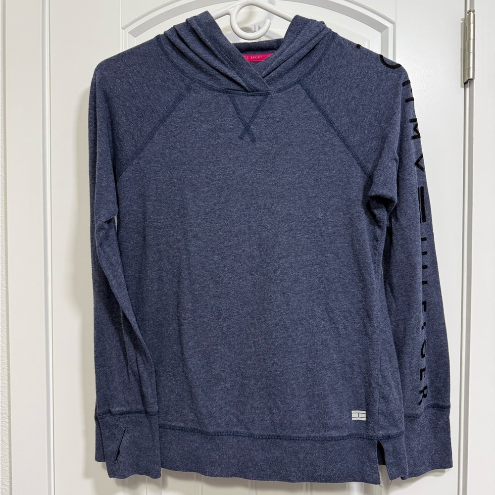 Tommy Hilfiger Sport Blue Navy Hoodie Size S/P Women’s